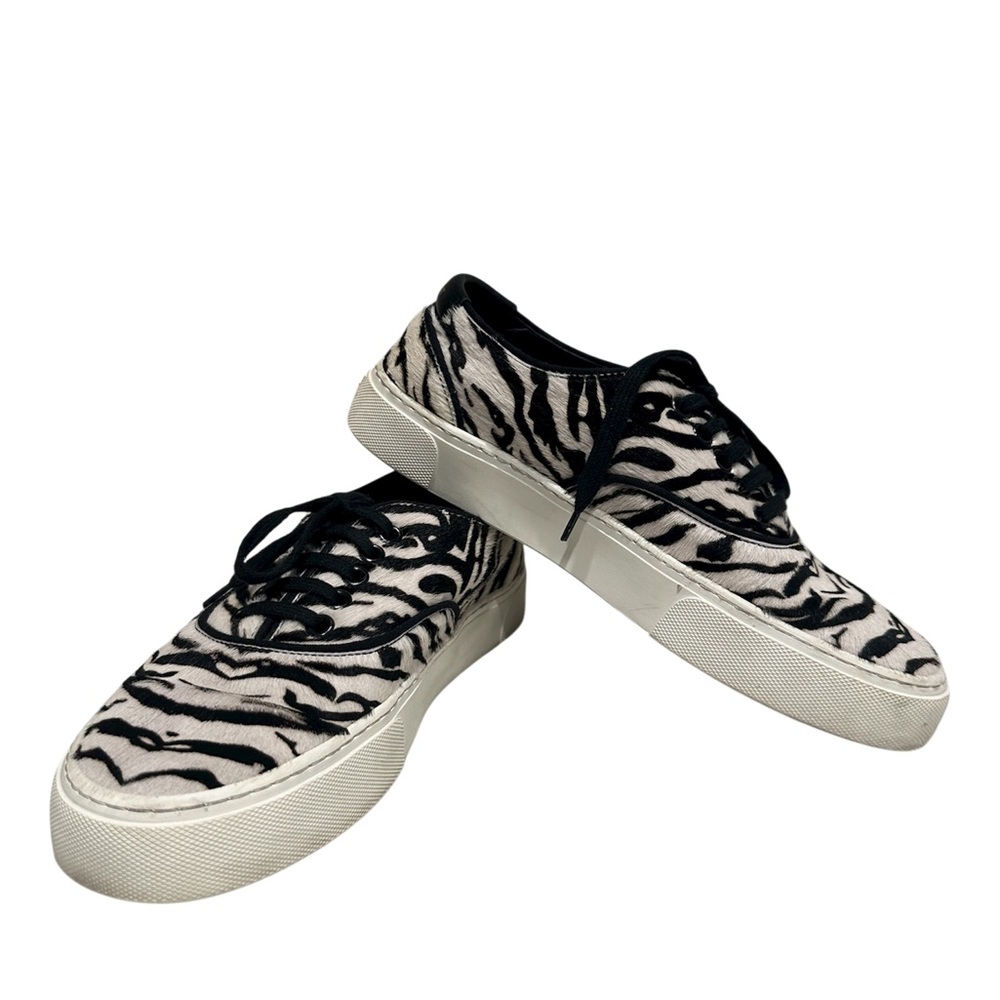 Saint Laurent Pony Haired Zebra Sneaker